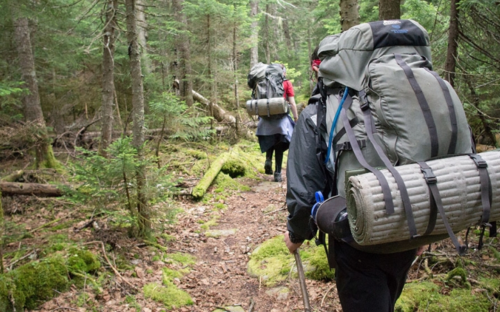 Maine backpacking