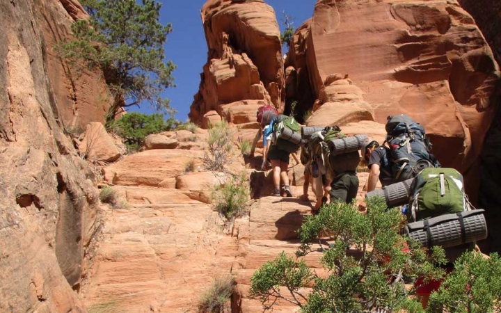 Southwest Outdoor Program for Adults - 2020%20Course%20UploaD COBS Southwest%20Alpine%20Backpacking,%20Canyon%20Backpacking%20&%20Rafting%20for%20ADults Backpacking3 720 450 Crop Fill