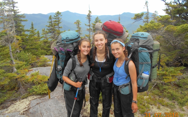 backpacking camp for teens