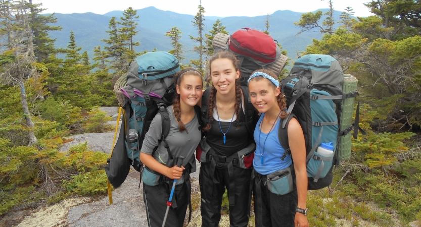 backpacking camp for teens