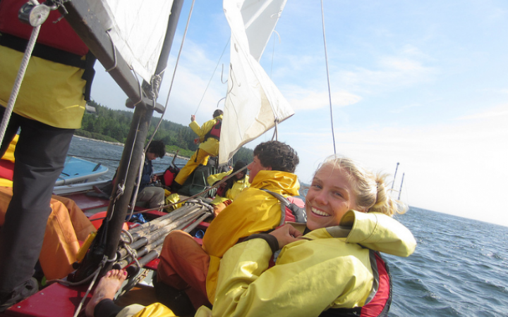 maine sailing for teens